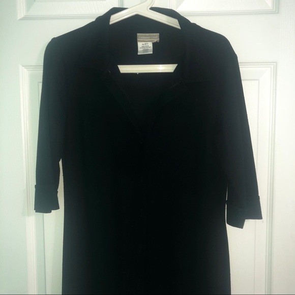 ‼️BLACK COLDWATER CREEK CARDIGAN - Picture 2 of 13